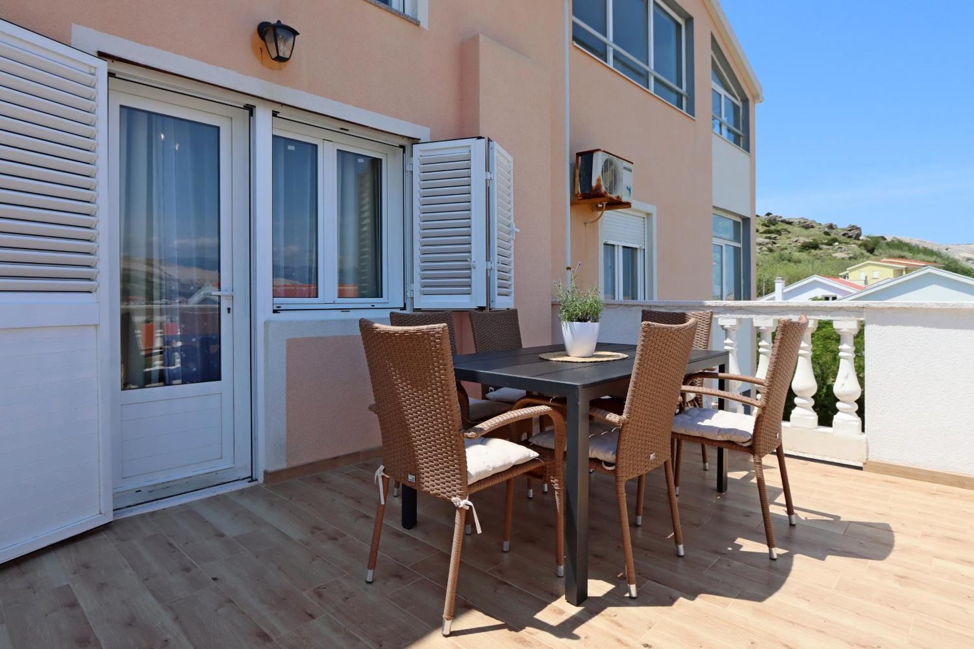 Seaside Apartments With A Swimming Pool Pag - 6412 Pag Town Exterior foto